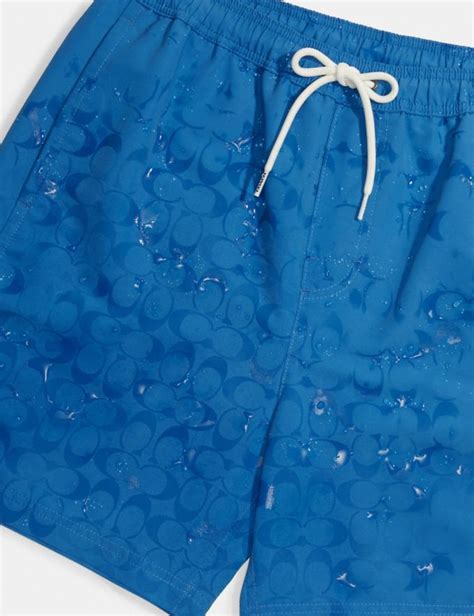 Coach swim shorts: Bringing the magic of summer to your beach look